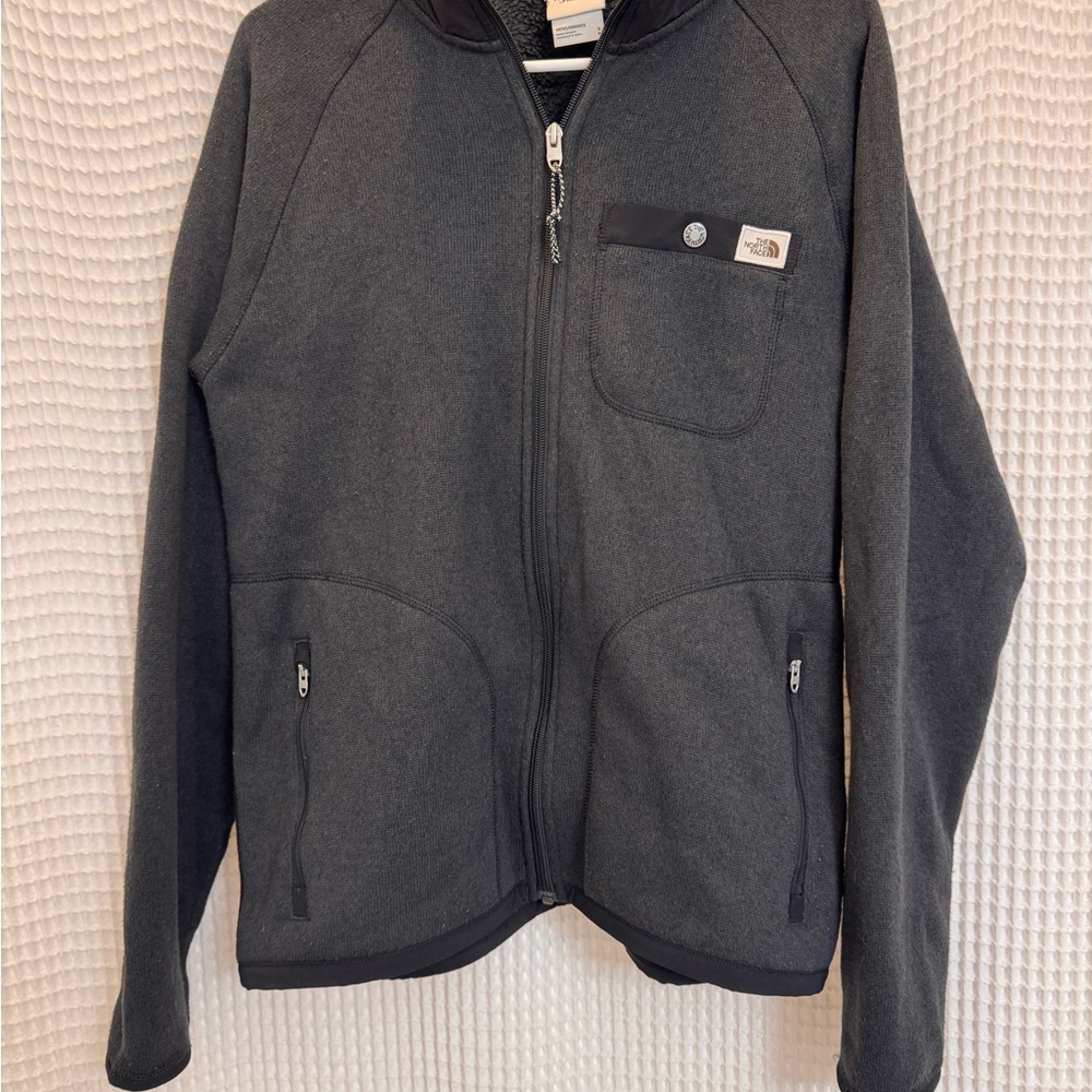 The North Face Charcoal Fleece Jacket